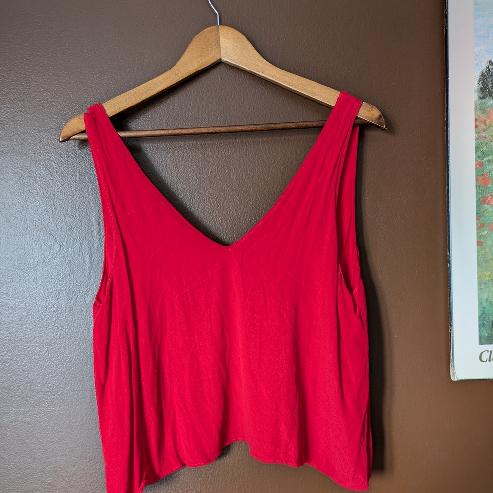 Aritzia Wilfred Free Kempner Open Back Tank